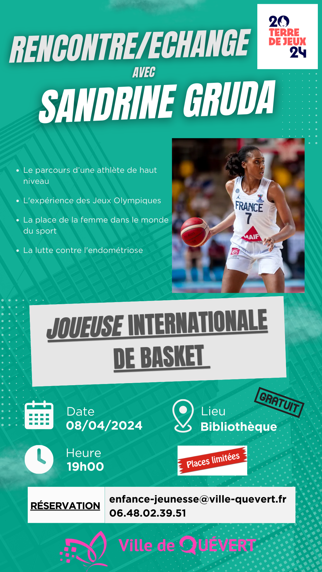 Rencontre avec Sandrine Gruda